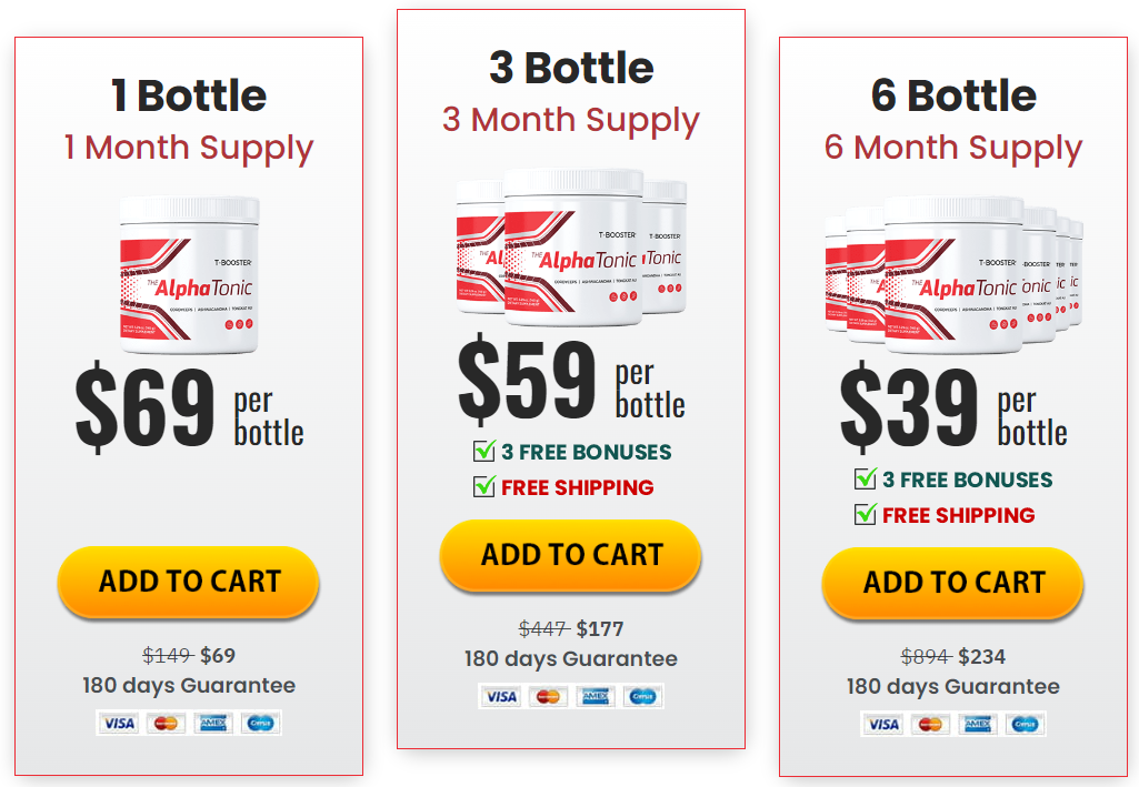 Alpha Tonic Price